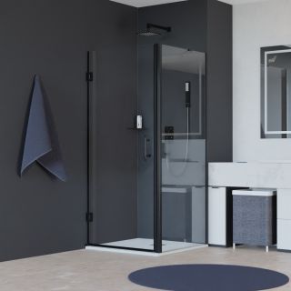 Душевой уголок RGW HO-045B (HO-011B + Z-050-2B + O-204B) 350604598-014 90x80см чёрный